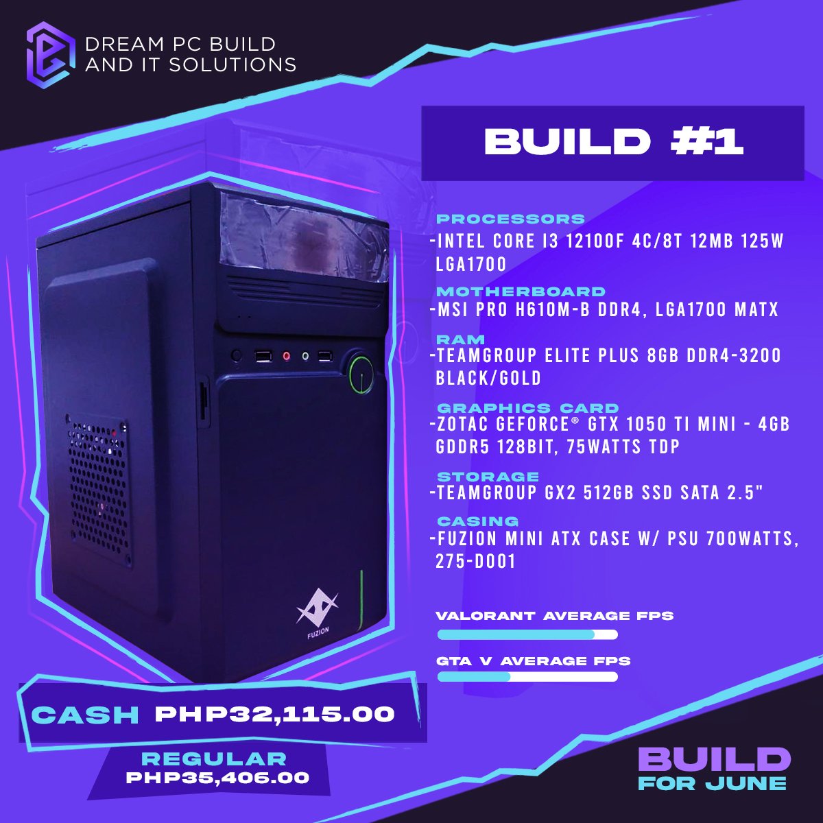 Dream PC Build - Build for June - Build #1